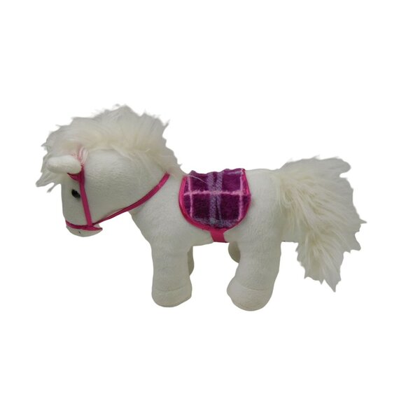 Pucci Pups White Pony /Horse Plush 10" Stuffed Animal - Picture 4 of 7